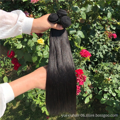wholesale raw virgin hair 12A natural color 10 inch 24 inch hair weft factory cheap price hair bundles supplier